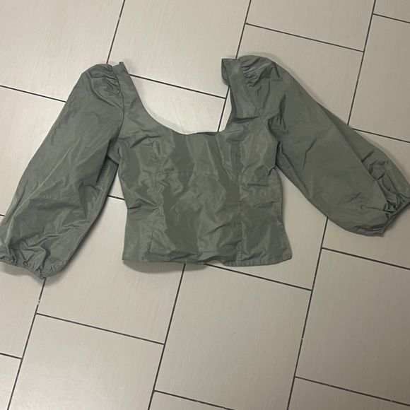 Wilfred puff sleeve blouse - Picture 1 of 4